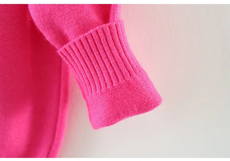 Детский свитер; сезон осень-зима; разноцветная утепленная теплая рубашка с узором в виде улыбки
