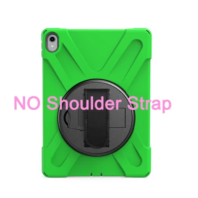 Для Apple ipad 11 чехол 360 детский безопасный противоударный защитный чехол с ремешком на руку и плечевым ремнем Чехол для ipad Pro 11 дюймов A2013 - Цвет: green ST