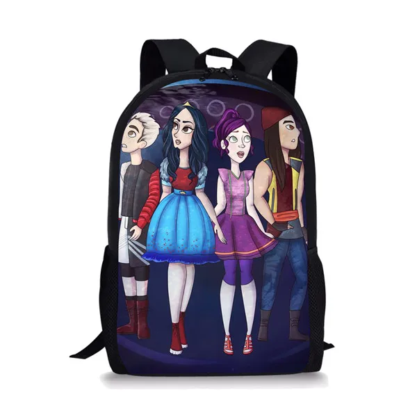 Thikin потомки студентов школьная сумка для девочек подростков рюкзак школьные принадлежности пакет шоппинг сумка женская Mochila - Цвет: CDZHL526C