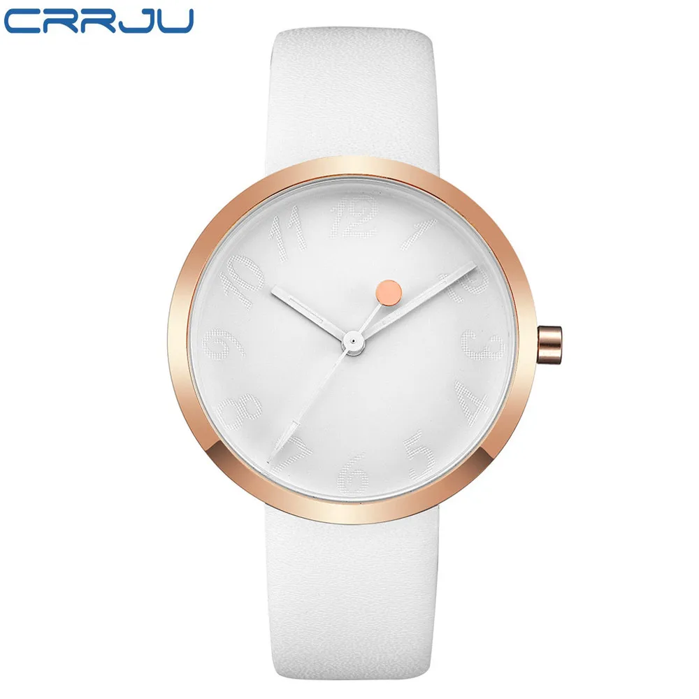 CRRJU каждый день Большая распродажа, все часы распродажа 6,99$ мужские часы лучший бренд Роскошные часы для женщин кварцевые часы