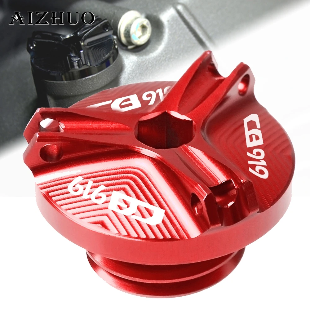 

Motorcycle Engine Oil Filler Cup Cap Oil Filler Cap Plug Cover For HONDA CB919 CB900F HORNET CB 919 2001-2008 2007 2006 2005