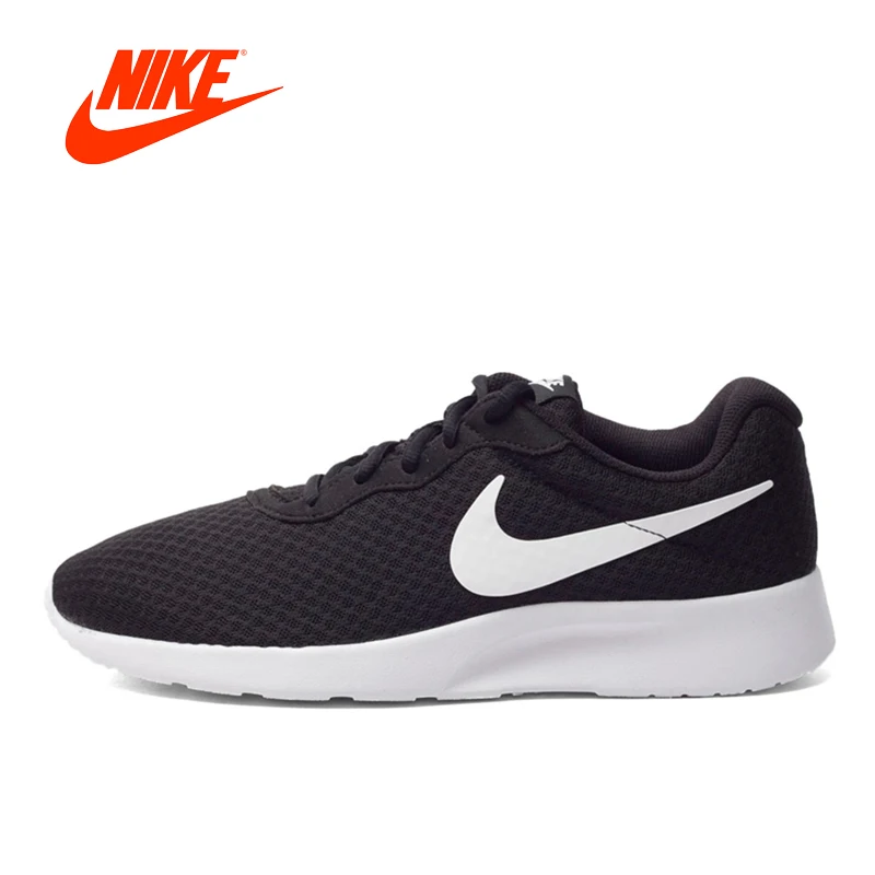 

2018 Original NIKE Tanjun Running Shoes for Men Breatheable Sports Low Top Stable Mesh Jogging Winter gym Shoes 812654