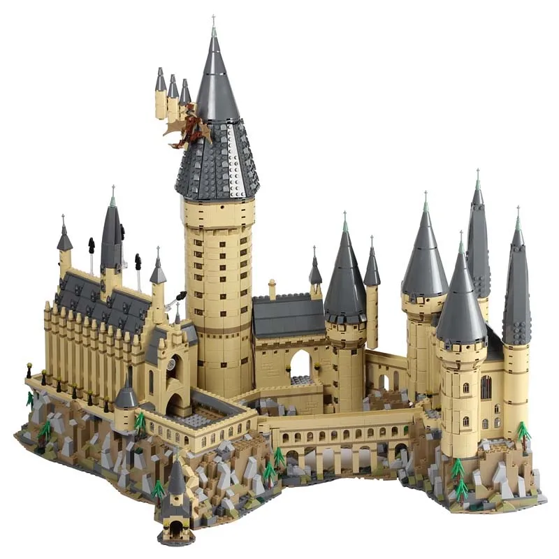 

Harry Movie Potter Series The 71043 Hogwarts Castle Set Building Blocks Bricks Kids Toys House Model Christmas Gifts