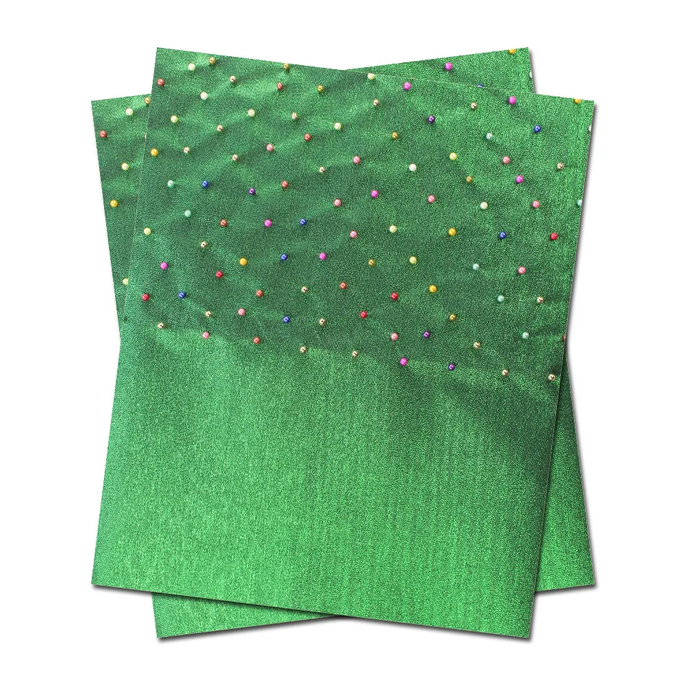LS002 GREEN WITH COLORFUL BEADS2