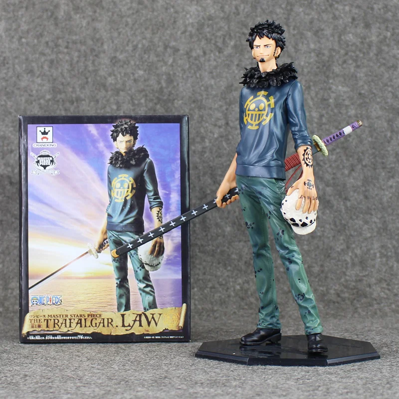 28cm One Piece Law PVC Figure Action Toys Collection Model Doll