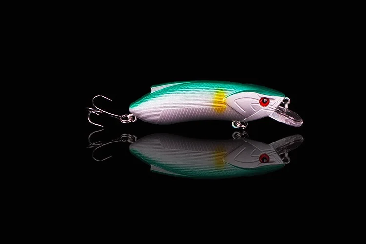 NEW 80mm 16g Minnow Stream Fishing lure Mini Trout baits small whopper vibrating light sinking micro fish crankbait japan winter