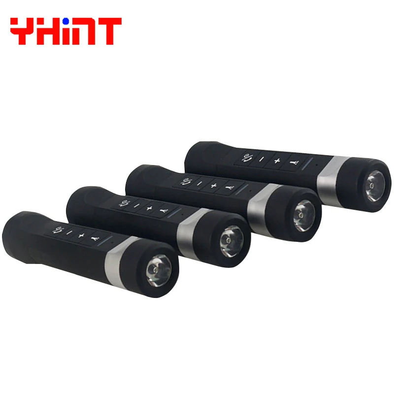 

4pcs Multifunction Portable 4 in 1 Flashlight Power Bank 2200mah MP3 and Flashlight Music Torch Bike Cycling Bluetooth Speakers