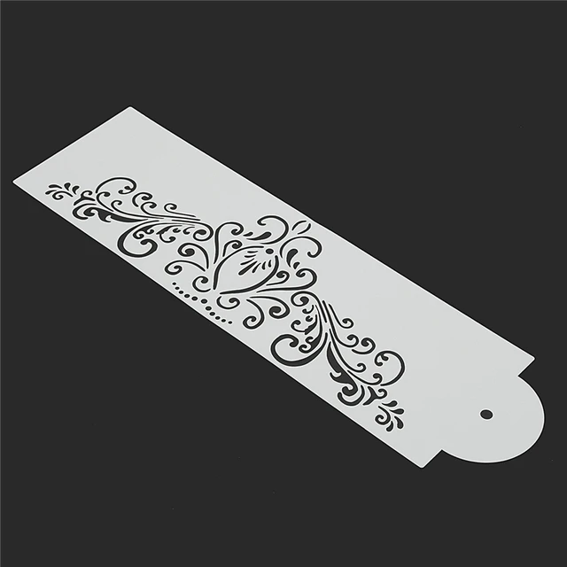 Érátos Diy 4Db/Set Hercegnő Csipke Torta Sablon Szett Cakta Chraft Sablonok Szegély Dekorációs Sütemény -Sütőeszközök - Image 3