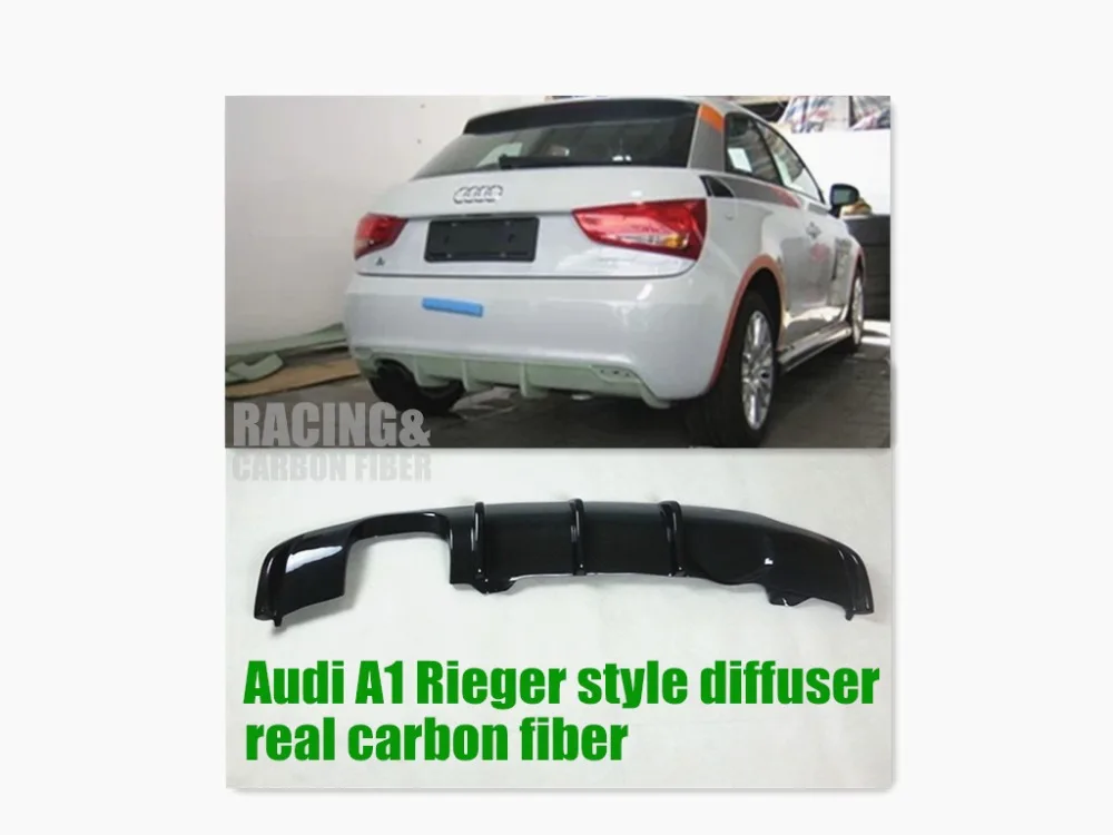 

Audi A1-carbon fiber rear diffuser for Audi A1 NICE FITMENT&QUALITY!