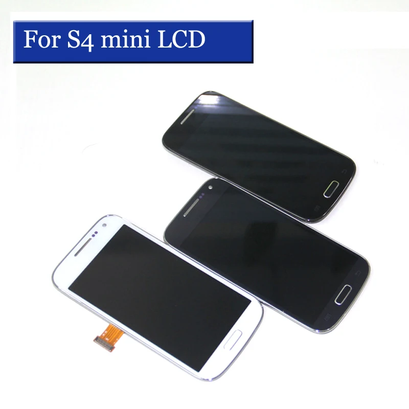 ЖК дисплей для samsung S4 mini Galaxy GT i9195 i9190 i9192 дигитайзер сенсорный экран в сборе с
