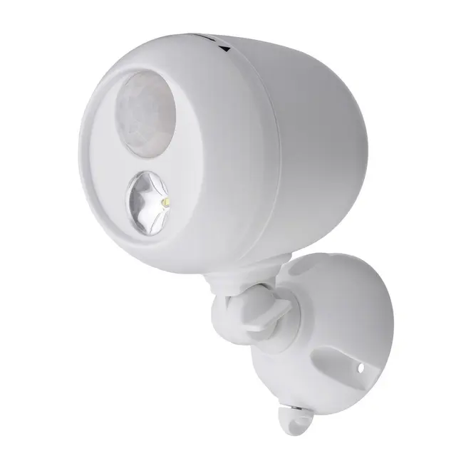 New Wireless Led Spotlight With Motion Sensor And Photocell Ip66 New Wireless Led Spotlight With Motion Sensor And Photocell Ip66 Weatherproof Battery Operated 250 Lumens