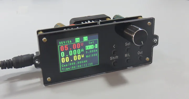 DPX3203 DC Buck CC CV 0 32V 3A Регулируемый источник питания Вольтметр Амперметр