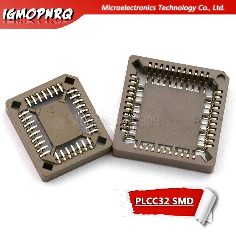 10PCS PLCC32 32 Pin DIP Socket Adapter PLCC Converter M 