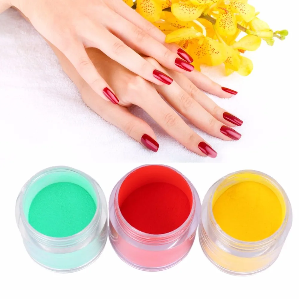 

18pcs/lot Nail Art Tool Kit Acrylic UV Powder Dust gem Polish Nail Tools,Acrylic glitter Powder Builder Nail Art Set decorations