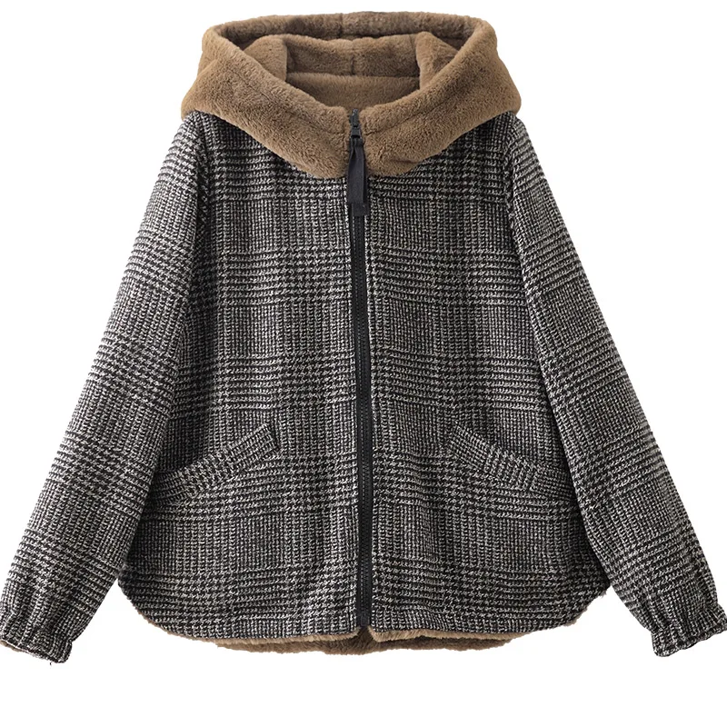 En rembourré Laine Épais See Chart Hiver Coton see Rembourré Nouveau Assouplissement D'agneau Manteau Veste Vêtements Avec Chart Imitation Coton Femelle 2018 wfIZFqx