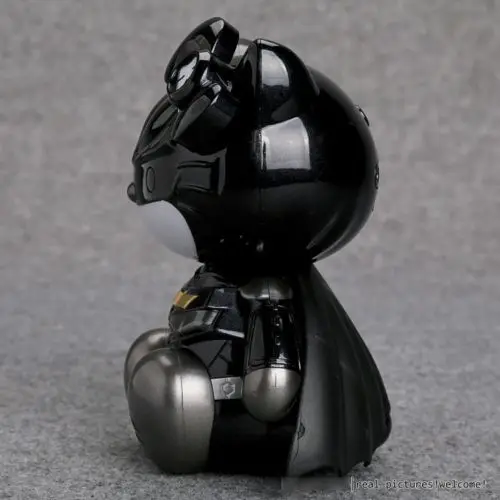 Hello Kitty Batman Figura De Accion Sanrio Dc Comics Arkham Luz Nuevo Regalo Anime Figura Juguete Modelo Coleccionable Aliexpress