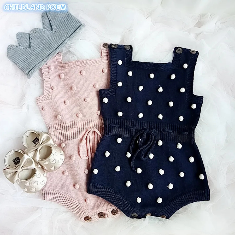 Baby Knitted Clothes Autumn Knit Baby Rompers Girl Pompom Baby Girl Romper Boys Jumpsuit Overall Newnborn Infant Baby Clothes Baby Knitted Clothes Autumn Knit Baby Rompers Girl Pompom Baby Girl Romper Boys Jumpsuit Overall Newnborn Infant Baby Clothes