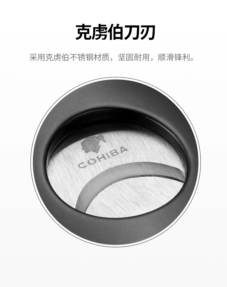 CIGARLOONG новый продукт COHIBA Портативный для путешествий, сигара резак заводская цена сигары CL-010