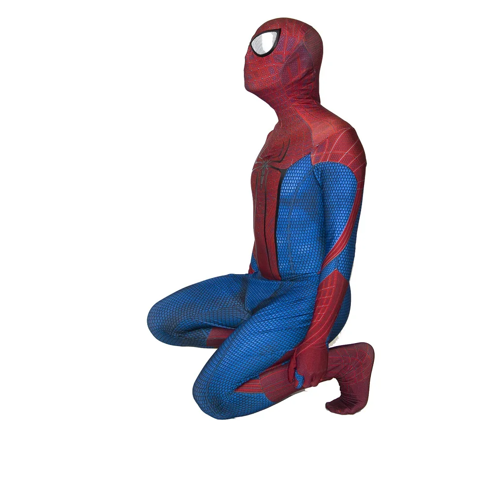 The Amazing Spider-Man Peter Benjamin Parker Spiderman Cosplay Costume Zentai Superhero Bodysuit Suit Jumpsuits (9)