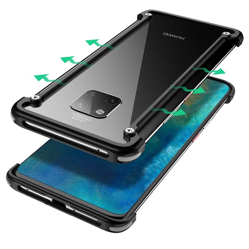 Для huawei mate 20 Pro Чехол Алюминиевый металлический бампер чехол для X 20X Coque |