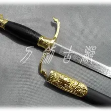 S4509 Золотая версия Рыцари Подвеска Крест S GUARD сабля меч W/ножны 39,5"