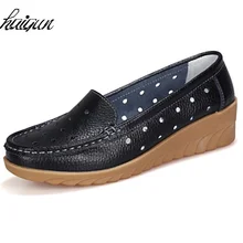 Обувь на плоской подошве, женские мягкие слипоны на плоской подошве, женские лоферы, удобная модная повседневная обувь для мам, женская обувь из искусственной кожи