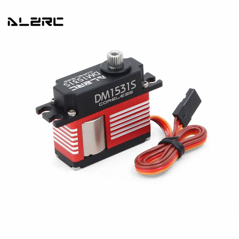 

ALZRC DM1531S Coreless CCPM Medium Digital Metal Servo All CNC Aluminum w/ Metal Gear For RC Helicopter Cars Toys Spare Parts