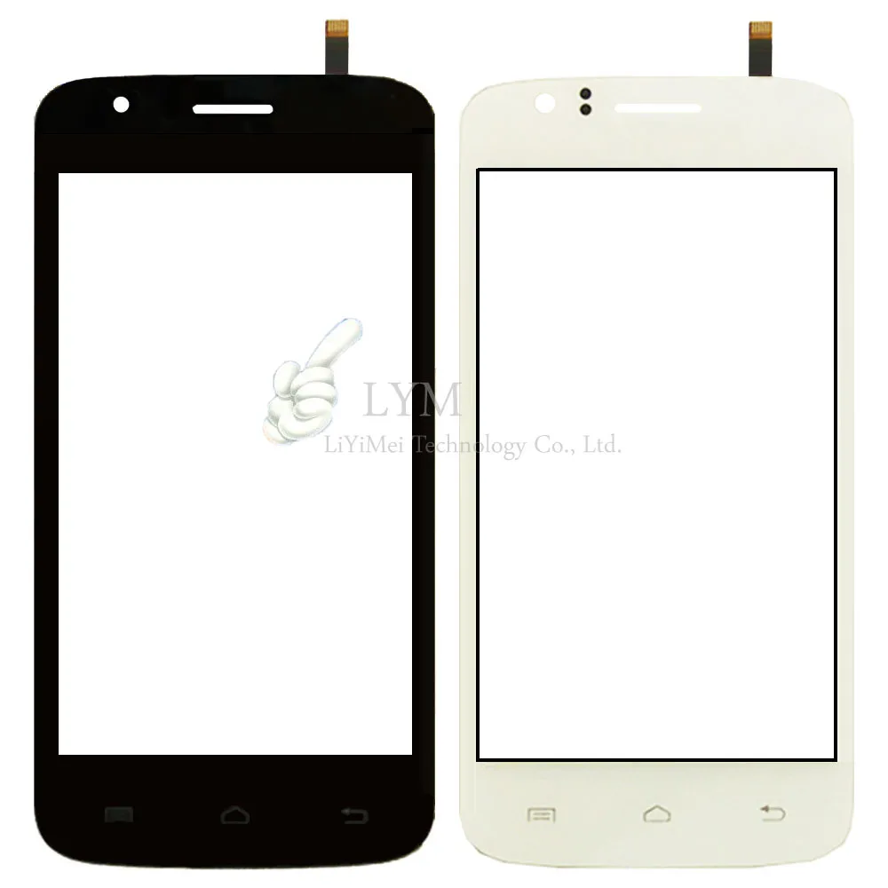 Black White Touch Panel for Explay Fire 4 0 Touch Screen Digitizer Glass Sensor Replacement Part