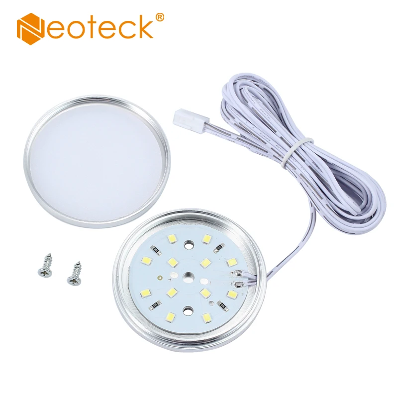

Super bright 4x 12V Cool White Light With Charger SMD 2835 12LED Lamp For Caravan Camper Trailer Boat LED Down Light
