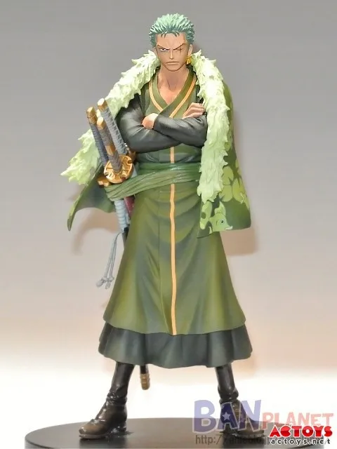 

Anime Figurine Action Figure One Piece Roronoa Zoro DXF PVC Doll Model Toy 17cm