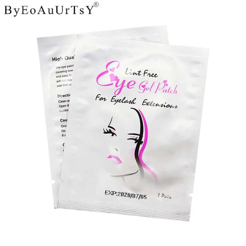 20pcslot New Paper Patches Eyelash Under Eye Pads Lash Eyelash Extension Hydrating Eye Tips Sticker Wraps Makeup Tools 2018 (4)