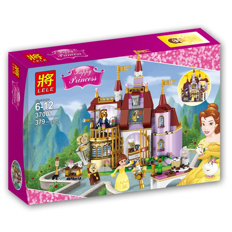 Buy Princess Belle's Enchanted Castle 379Pcs Bricks