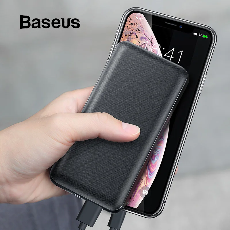

Baseus Power Bank 20000mAh For iPhone Samsung Xiaomi Type-C PD Fast External Battery Charger Poverbank