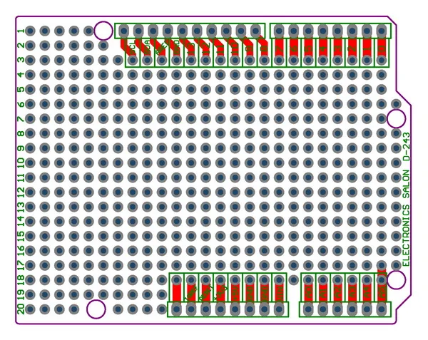 100 шт./лот) Прототип PCB для UNO R3 щит наборов "сделай сам"