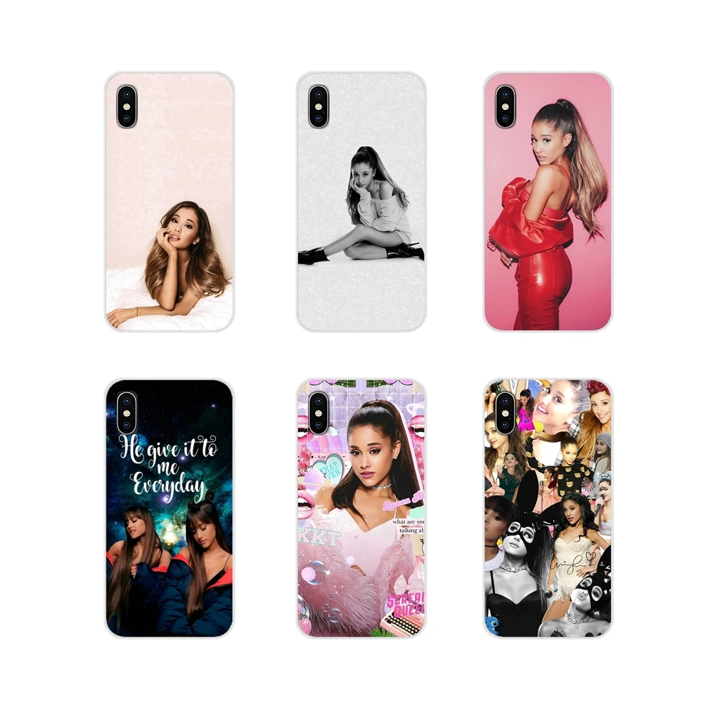 

Transparent TPU Cases Covers Actor Ariana Grande For Huawei G7 G8 P7 P8 P9 P10 P20 P30 Lite Mini Pro P Smart Plus 2017 2018 2019