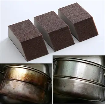 

1Pc/3pcs Alumina Emery Strong Magic Sponge Cleaning Brush Dish Bowl Washing Sponge Kitchen Pot Pan Window Glass cleaner tools