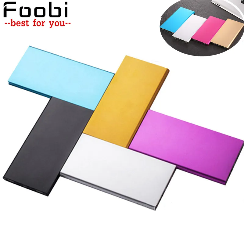 ultra thin mobile foobi power bank 20000 mah metal shell ultra thin mobile foobi power bank 20000 mah metal shell