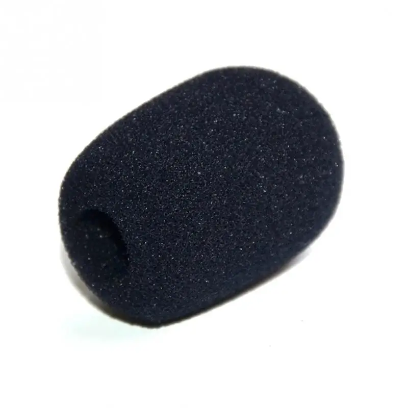 10 Pcs Durable Headset Microphone Pads Mini Sponge Foam Pads Earphone Mic Cover Protectorin
