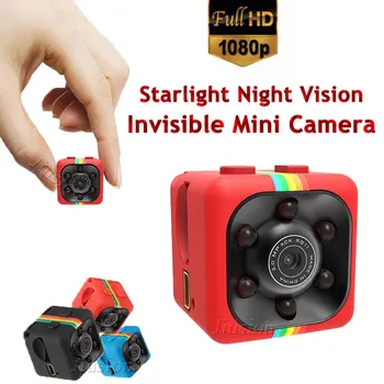 

SQ11 Mini Camera Full HD 1080P Small Cam Recorder Micro Video Camera with Night Vision Motion Sensor Portable Recording Device