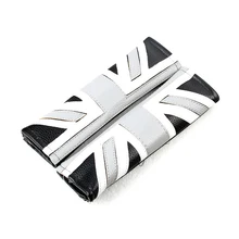 Сиденье для стайлинга автомобиля на плечи Подушка под голову углеродного волокна из искусственной кожи для MINI COOPER R50 R52 R53 R55 R56 R57 R58 R59 R60 R61 R62