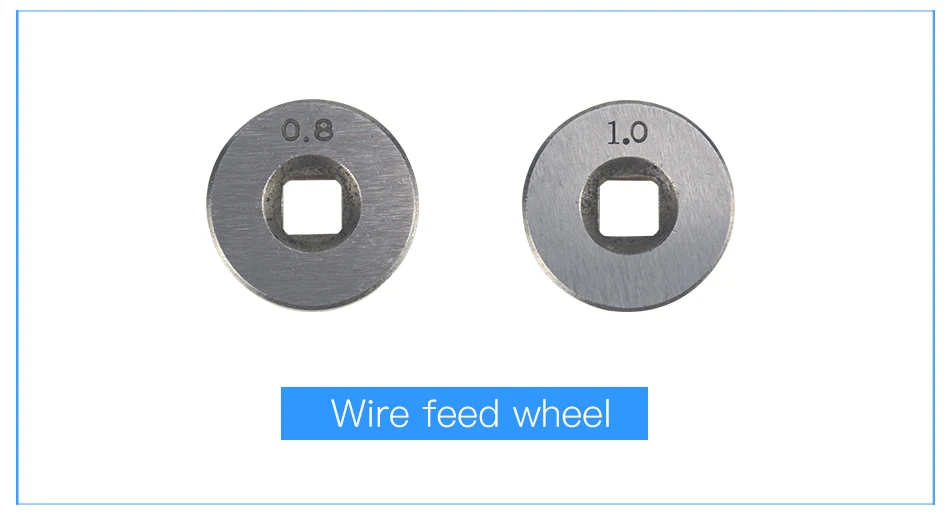 Ролик для подачи проволоки 0,8 мм 1,0 мм двойной размер сварочный аппарат для сварки проволоки