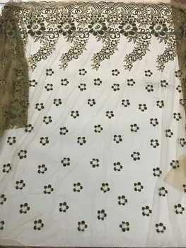 

david-62520 embroidered tulle Fabric best quality 8 colors nigerian tulle lace fabric for wedding dress