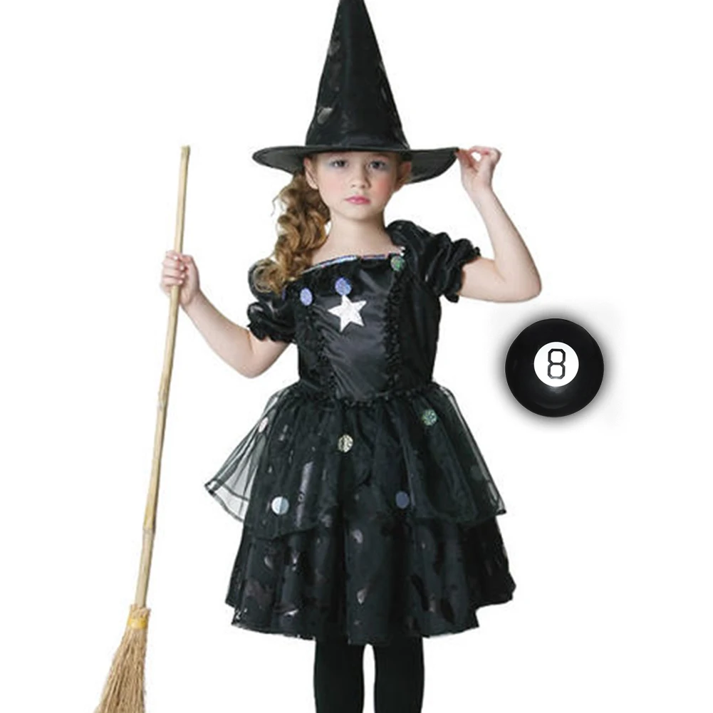 

Black 8 Predict Game Party Magic Ball Gift For Kids Portable Learning Fortune Fun Spherical Educational Toy Tricks Funny Answer