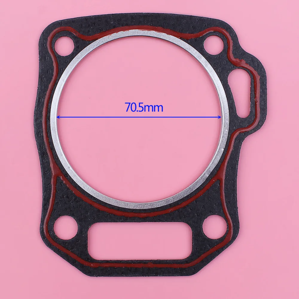 3pcs/lot Cylinder Head Gasket For Honda GX200 6.5HP 170F GX 200 Small Engine Motor Parts 12251