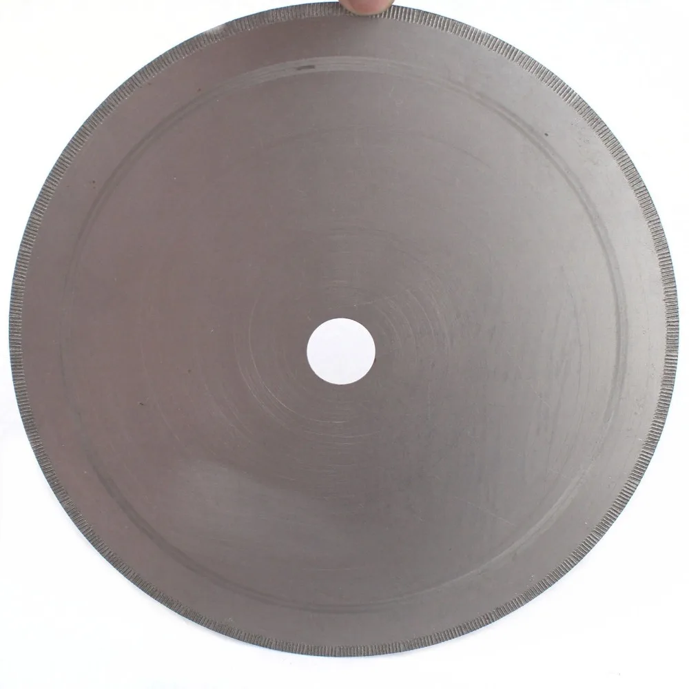 4-Pack 10 Inch (250mm) Ultra-Thin Diamond Lapidary Cutting Saw Blades – 0.6mm Rim, 25mm Arbor