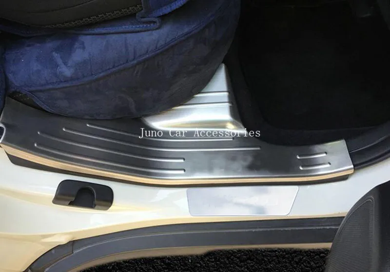 Накладка на порог двери из нержавеющей стали для Subaru Outback 2015 2016 4 шт.|plate cover|door