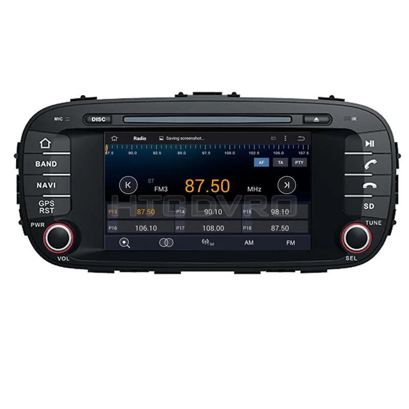 Discount YMODVHT 7inch 4G Octa Core Android 9.0 7.1 Car DVD Player for Kia Soul 2014-  GPS Navigation Auto RDS Radio Audio Video Stereo 16