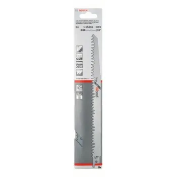 

BOSCH 2608650676 Sheet for Sierra Sable S 1531l Top Wood 5uds