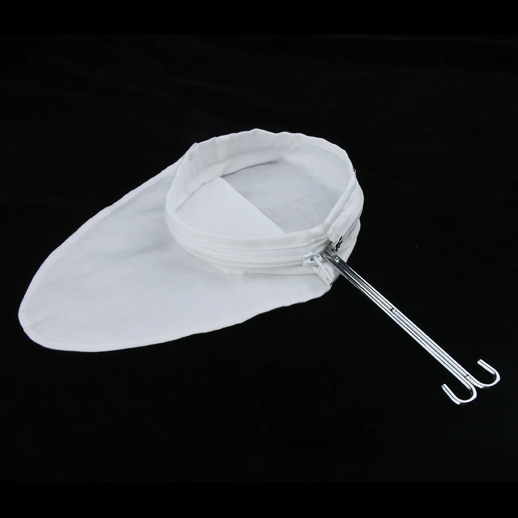 Large Reusable Nut Almond Milk Strainer Bag Tea Coffee Filter Cheese Mesh Cloth