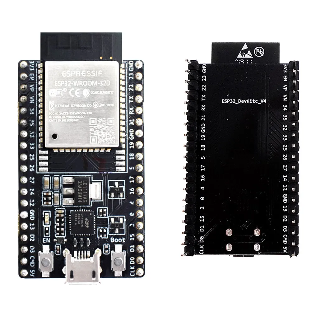 ESP32-DevKitC макетная плата WI-FI+ Bluetooth IoT NodeMCU-32 ESP-WROOM-32D ESP32-WROOM-32U - Цвет: ESP32-WROOM-32D